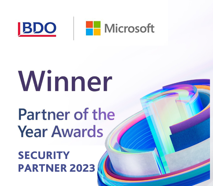 Microsoft security award winner